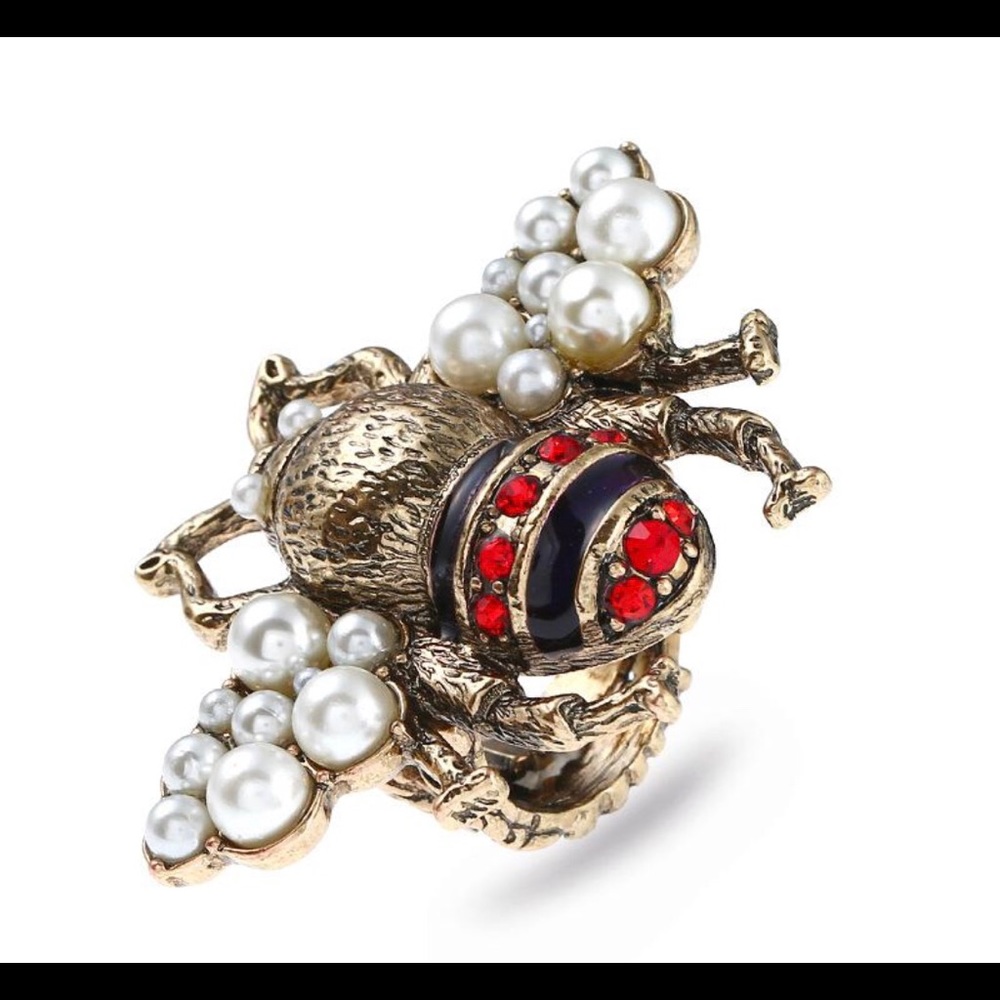 Adjustable Bee Ring - Picture 2 of 8